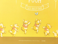 【震撼精品百貨】Winnie the Pooh 小熊維尼 6P風琴夾-跑跳*53217 震撼日式精品百貨