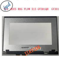 13.4 inch 120HZ Assembly For ASUS ROG FLOW X13 GV301QH GV301Q GV301 13.4 Inch With Touch LCD Screen Display panel Assembly