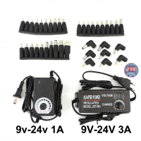 อะแดปเตอร์ชาร์จไฟแบบปรับได้, 9V-24V, 12V-24V, 1A, 3A, 24W, 72w, AC 220V, F2TH