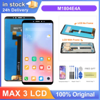 Max 3 Display Screen Replacement, for Xiaomi Mi Max 3 M1804E4A Lcd Display Digital Touch Screen with Frame for Mi Max3 Screen