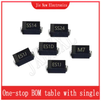 100PCS/200PCS SMD Diodes M1 M7 ES1J ES1D RS1M RS2M SS14 SS24 SS54 SS310 10 Values*10pcs Electronic kit schottky diode set pack