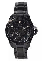 Alexandre Christie Alexandre Christie - Chronograph Watch - Black - Stainless Steel Bracelet - 6305B