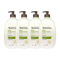 【Aveeno 艾惟諾】燕麥保濕乳1000ml 4入組(公司貨)