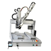 Doming Small Dose Ab Epoxy Automatic High Viscosity Glue Two Component Mixing And Dispensing Machine