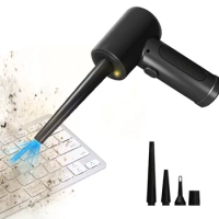 50000RPM Wireless Air Duster Air Blower Compressed Computer Keyboard Cleaning USB Rechargeable Handheld Computer Duster Cleaner