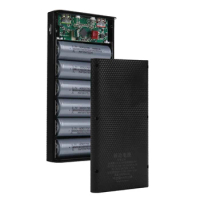 21700 Flashlight Battery Charger Box Power Bank Holder DIY Shell Case Dual USB 6x21700 Battery Shell Storage Organize