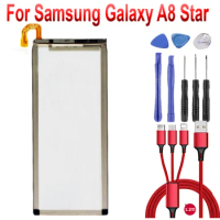3700mAh EB-BG885ABU Battery For Samsung Galaxy A8 Star (A9 Star) SM-G885F SM-G8850 SM-G885Y Mobile Phone +USB cable+toolkit