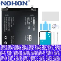 NOHON Battery For Xiaomi Mi 11T Pro 8 SE 9 9T 10 Ultra Redmi Note 5 7 BM58 BM3M BM3L BN4A BP42 BM4M BN46 BM4V BM4T BM4X Bateria