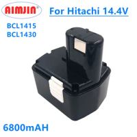 Original 14.4V 6800mAh Replaceable Power Tool Battery for Hitachi BCL1430 CJ14DL DH14DL EBL1430 BCL1430 BCL1415 NI-CD Battery