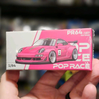 Pop Race AVA Porsche 997 RWB Pink #187 Diecast