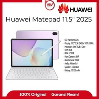 Tablet Huawei Matepad 11.5" 2025 Ram 8GB Internal 256GB Garansi Resmi Violet