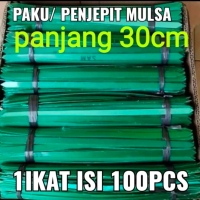 Semat penjepit mulsa 30 cm /sujen 100pcs