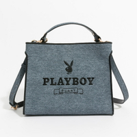 PLAYBOY - 手提包附長背帶  Elevated系列 - 藍色