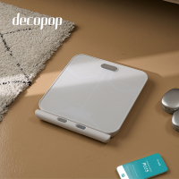 【decopop】家用八電極藍牙體脂計PLUS-2色可選 (DP-263)