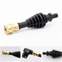 1 Pcs Extension Rod Adapter Replacement Plastic Copper Extension Rod Adapter For Car Washing Tools For Worx Hydroshot 15 cm