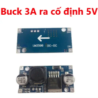 Mạch Hạ Áp Buck DC-DC LM2596 3A đầu ra cố định 5V, 12V