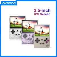 Mini + Miyoo Mini Plus V2 Mini+ Retro Handheld Game Console Linux System 3.5 Inch IPS Screen Cortex-A9 Portable 128G Games