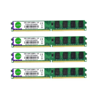 4PCS DDR2 Desktop Memory, 800Mhz/667Mhz, 2GB 4GB RAM, PC2-6400/PC2-5300, DIMM, 240 pins, 1.8 V, No ECC