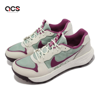 Nike 戶外鞋 ACG Lowcate 男鞋 灰 紫 綠 越野 多功能 麂皮 DX2256-300