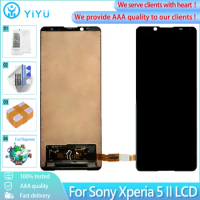 6.1'' Original For Sony Xperia 5 II LCD Display Touch Screen Digitizer Replacement X5ii SO-52A XQ-AS52 XQ-AS62 XQ-AS72 SOG02 LCD