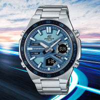 CASIO 卡西歐 EDIFICE 10年電力計時手錶 送禮首選 EFV-C110D-2B
