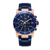 Jam Tangan AC Chronograph Pria 6141 MC Stainless Steel / Rubber / Leather / Kulit Original Garansi R