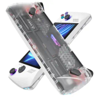 RGB Transparent Back Plate for ROG Ally, DIY Clear Edition Replacement Shell Case for ASUS ROG Ally, ASUS ROG Ally Accessories