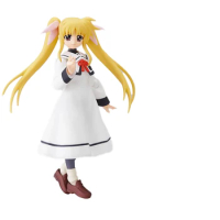 In Stock Original GSC Good Smile Figma 062 Fate T Harlaown Magical Girl Lyrical Nanoha PVC Action Anime Figure Model Toys Doll