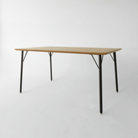 翩翩餐桌 (淺自然色/深胡桃色) W150 X D80 X H72 (cm)