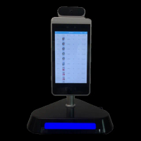 【MONIX中興生物機電】8吋人臉考勤測溫消毒一體機AI-DM09(AI 體溫 觸控 考勤 門禁 消毒)
