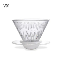 YRP Coffee filters dripper pour over V01 V02 coffee maker Conical coffee Tea filter cup hand drip reusable filter Tools