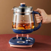 220V 1.5L Electric Kettle Kettle Kitchen Appliance Glass Teapot Multifunctional Electric Tea Kettle Household Health Pot
