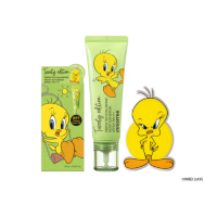 【INNISFREE】綠茶玻尿酸保濕防曬精華禮盒 SPF50+ PA++++(5秒防曬精華/Tweety崔弟限量版)