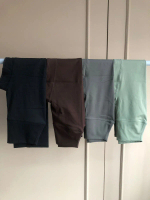 [Minne] Celana Legging Olahraga Amob Gema Tanpa Kantong 7/8