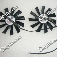 New For MSI R9 290X 280X 270X 260X GTX780 GTX950 GTX960 PLD10010S12HH 12V 0.40A Graphics Card Cooling Fan PLD10010S12HH