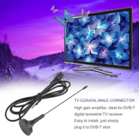 HD Indoor Digital TV Antenna Cable Digital Receiving Antenna Ultra HDTV With Amplifier Antenna DVB-T2 Antenna
