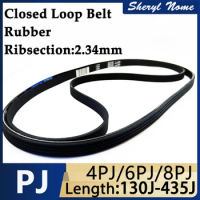 Rubber multi wedge belt PJ multi groove belt grinder transmission belt air compressor belt automotive engine belt