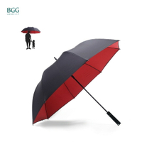 【BGG Umbrella】30吋雙層高爾夫自動傘 | 雙層傘布雙層防護 130cm超大尺寸傘 抗紫外線
