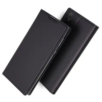 Case Cover no For Fundas Sony Experia Z5 L1 L2 XA XA1 Plus XA2 Ultra XZ XZ1 2 Compact Premium XA3 Xperia 5 8 20 XZ5 Leather Case