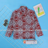 Seragam SD Batik Bunga Bangsa / Baju Batik Nasional / Seragam Sekolah Anak Fashion