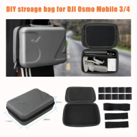 Portable Protective Storage Bag Water-proof DIY Carrying Case Handbag for DJI OSMO MOBILE 3 4 Handheld Vlog Gimbal Stabilizers