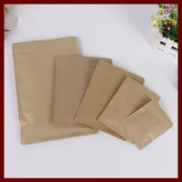 20*30cm 20pcs Kraft Paper Ziplock Bag For Gift/tea/candy/jewelry/sweets/bread Packaging Paper Food Bag Diy Jewelry Pack Display