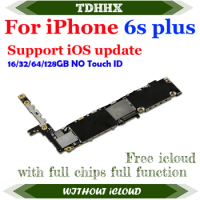 100% Test US Version High Quality Mainboard For iPhone 6s Plus Motherboard 128g 64g 16g Logic Board Without Touch ID Can Update