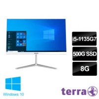 【terra 沃特曼】PC2400-L06T 24型 AIO液晶電腦(i5-1135G7/8G/500GB SSD/W10)
