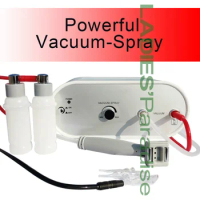 3 In 1 Multifunction Vacuum Salon Machine With Spray Hydration For Spot Balckhead Removal Facial Lifting Massager