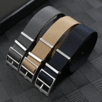 Hight Quality Nylon Watchband Replacement Tudor Men's Watch Accessories 20mm 22mm Soft Canvas With Fine Steel Buckle Wristband