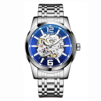 TEVISE Mechanical Watch Men SKeleton Watch Fashion Business Casual Watch Luminous Waterproof Wristwa