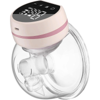 LED Screen Electric Breast Pump, Fully Automatic Wearable Breast Pump, Hands-Free Integrated Electri