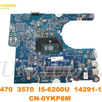 Original for DELL Latitude 3470 3570 laptop motherboard 3470 3570 I5-6200U 14291-1 CN-0YKP8M tested good free shipping