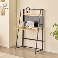 Oxihom Meja Belajar Pegboard Meja Lipat Meja Kerja Meja Komputer Meja Gaming Meja Anak Meja Laptop P